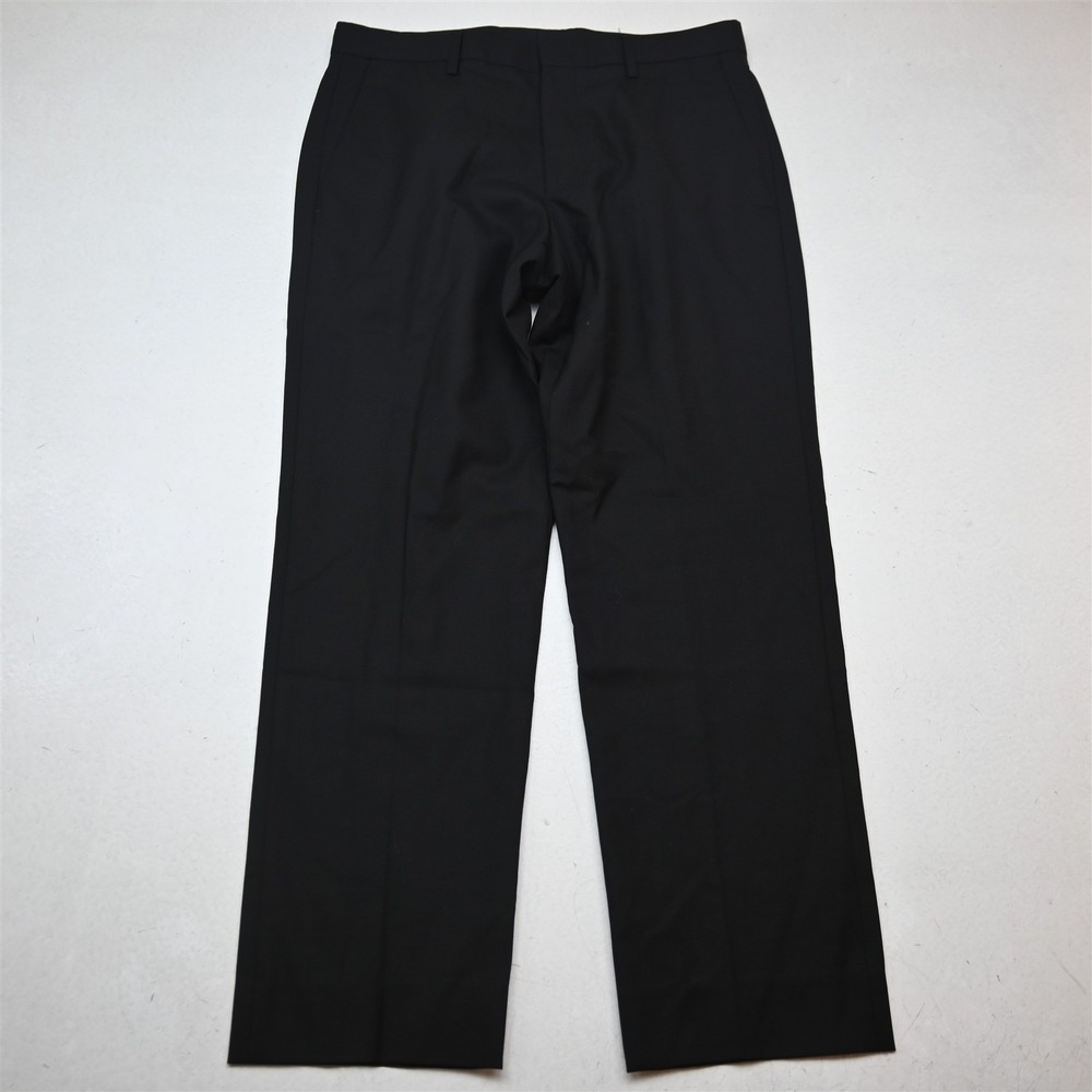 JCrew 29x28 Black Super 120s Loro Piana Wool Ludlow Slim Dress Mens Pants